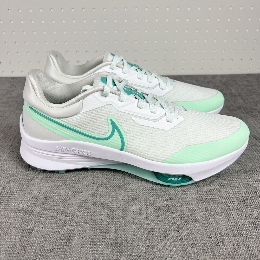 Nike Air Zoom Infinity Tour Next% White Mint Golf Shoes DC5221-143 Size 8.5 - Picture 3 of 9